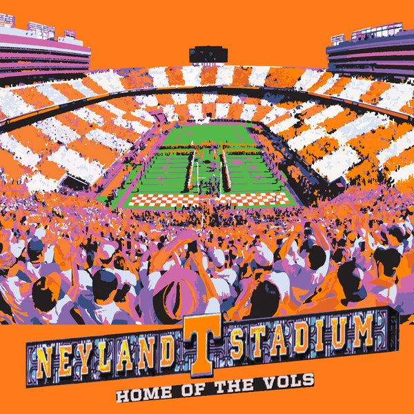 Neyland Stadium Svg - Etsy