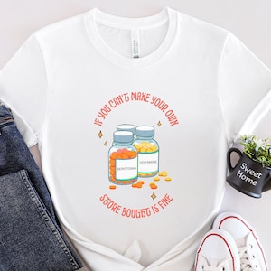 Store Bought Serotonin and Dopamine Tshirt, Funny Pharmacy Shirt, Neurodiversity Tee Shirt, Gifts for Pharmacists, ADHD Gift, ADHD Awareness