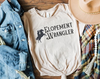 Elopement Wrangler Funny ABA Therapy Tshirt, BCBA RBT Thank You Gift, Special Education SpEd Teacher Shirt, Behavior Analyst Western T-Shirt