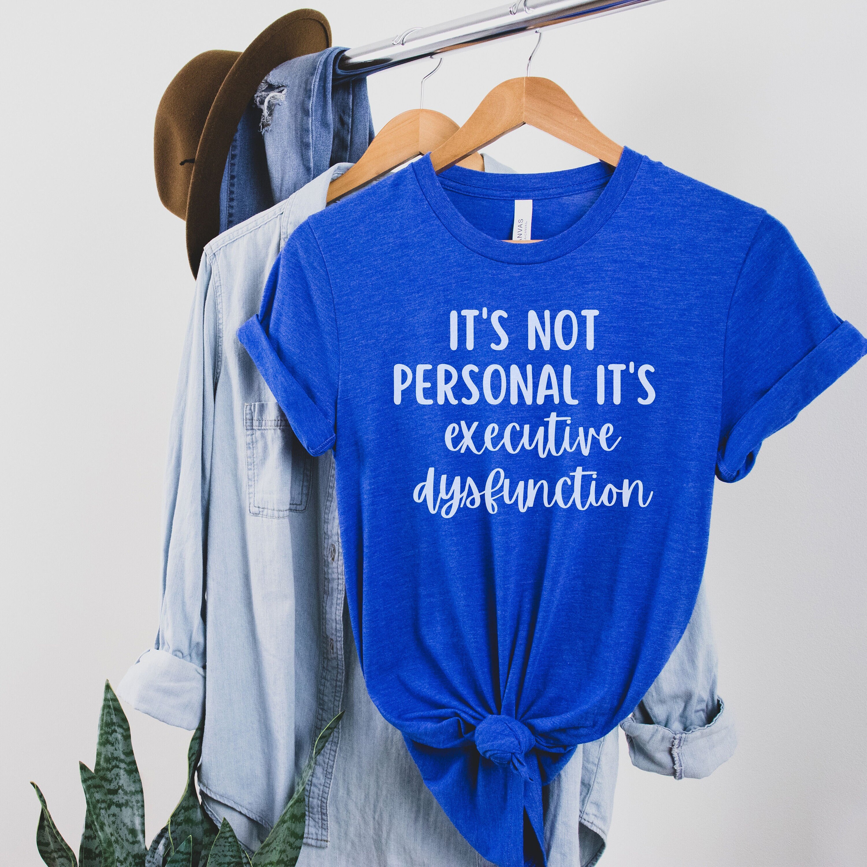 Executive Dysfunction Funny Neurodiversity Shirt, Adult ADHD Merch ...