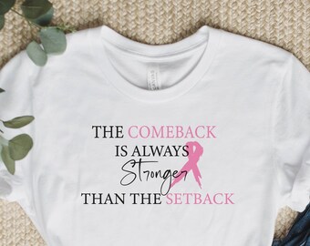 Pink Ribbon Breast Cancer Awareness Shirt: The Comeback