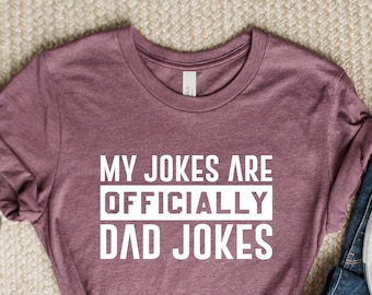 Dad Jokes Shirt: Funny Men's Tee