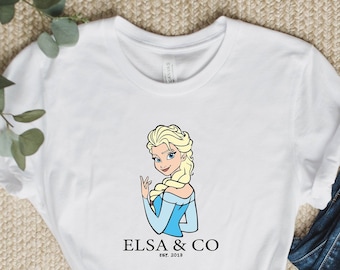 Disney Prinzessin Elsa und Co EST 2013, Disneyworld Shirt, Disneyland Shirt, Disney Prinzessin Elsa Shirt,Frozen Magic Kingdom Elsa Prinzessin Tee