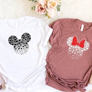 Disney Couple Shirts Mickey Minnie Heart Shirt, Gift For Couples, Lovely, Magic Trip, Animation Mickey Mouse, Mickey&#39;s Valentine Disney Trip
