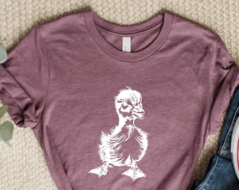 Duck Shirt, Duck Lover T-Shirt, Cute Duck Animal Lover Tee Shirt, Duck Gift Shirt, Duck Tee Shirt, Gift For Duck Lover, Cute Duck Farm Shirt