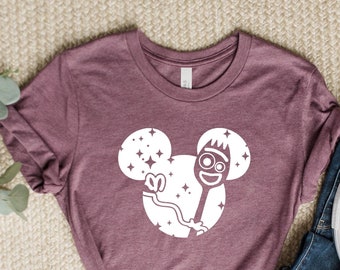 Mickey Mouse-huvudet Disney-tröja, Mickey Mouse-tröja, Toy Story-tröja, Disney Pixar Toy Story 4 Mickey Mouse-tröjor, Disneyland-familjeresa/semestergåva
