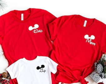 Benutzerdefinierte Disney Familie Shirt, personalisierte Disney Shirt, Mickey Shirts, Minnie Shirt, Disney Kinder Shirt, Disneyworld T-Shirt, Disney Familie Shirt