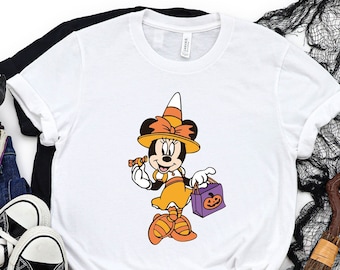 Camiseta de Minnie de Halloween de Disney, camiseta de calabaza de Halloween de Disney, camiseta linda de Minnie de Halloween, camiseta de Minnie aterradora, camiseta de Minnie, camiseta de Halloween 2025
