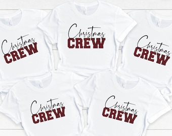 Christmas Crew Shirt, Merry Christmas Shirt, Matching Family Christmas Shirts 2026, Christmas Crew Squad Tee, Christmas Gift for Family Tees