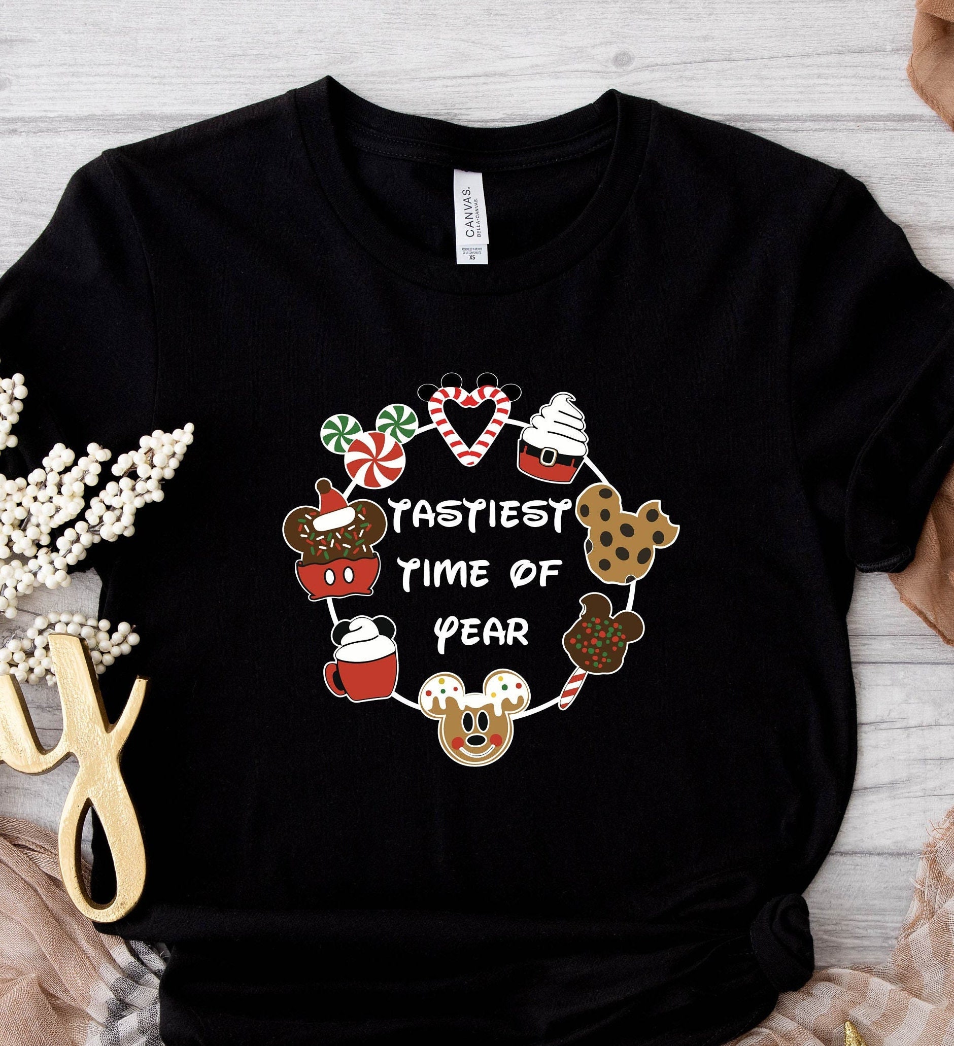 Discover Tastiest Time of the Year, Disney Christmas Snacks T-Shirt