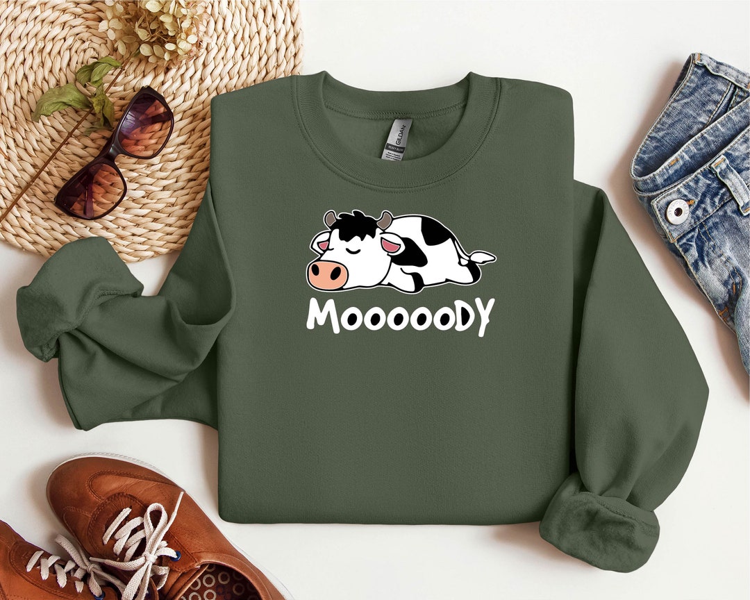 Sweat-shirt Drôle « Vache De Noël » PINEHART - Taille XS, Neuf Avec étiquettes, Unisexe Adulte