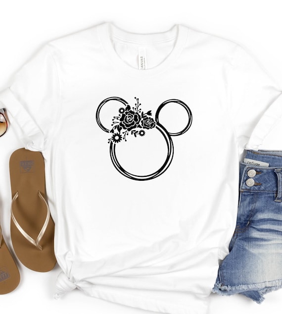 Disney Shirt Disney Shirt for Women Disney Ear Shirt Etsy