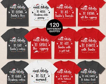 Funny Christmas 2025 Matching Family Pajama Shirt