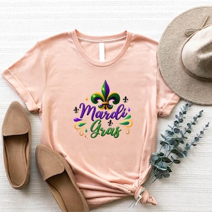 Funny Mardi Gras Carnival Lover Shirt, New Orleans Tee, Fat Tuesday Gift, Mardi Gras Attire Shirt, Carnival Mardi Gras Shirt, NOLA Shirt