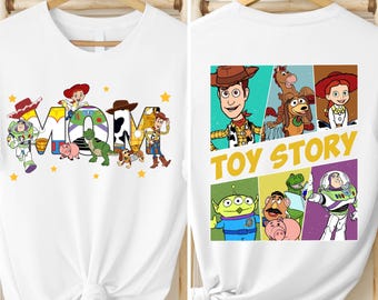 Toy Story Family Matching Disney Custom Mom Dad Bro Sis Family Trip Shirt, Buzz Lightyear Boy Shirt, Mother and Father Gift Shirt
