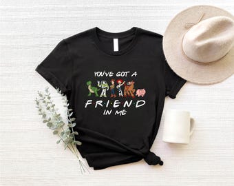 You've Got A Friend In Me Family Trip T-Shirt, Toy Story Characters Shirt, Disney Pixar Shirt, Woody Buzz Toy Story Party Gift Shirt