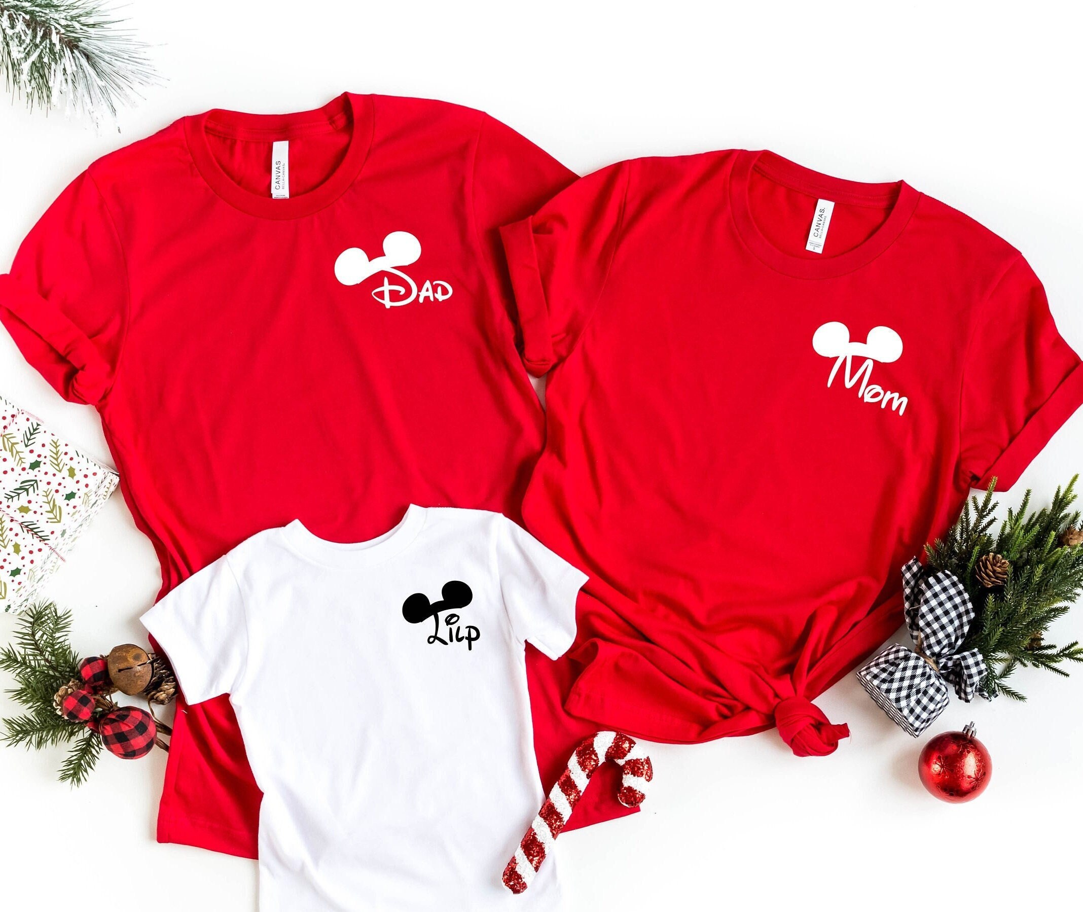 Custom Disney Family Shirt Personalized Disney Shirt Mickey Etsy
