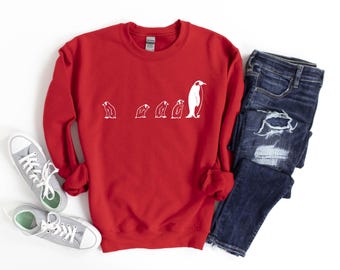 Nihilist Penguin Sweatshirt, Absurd Meme Humor, Existential Gift