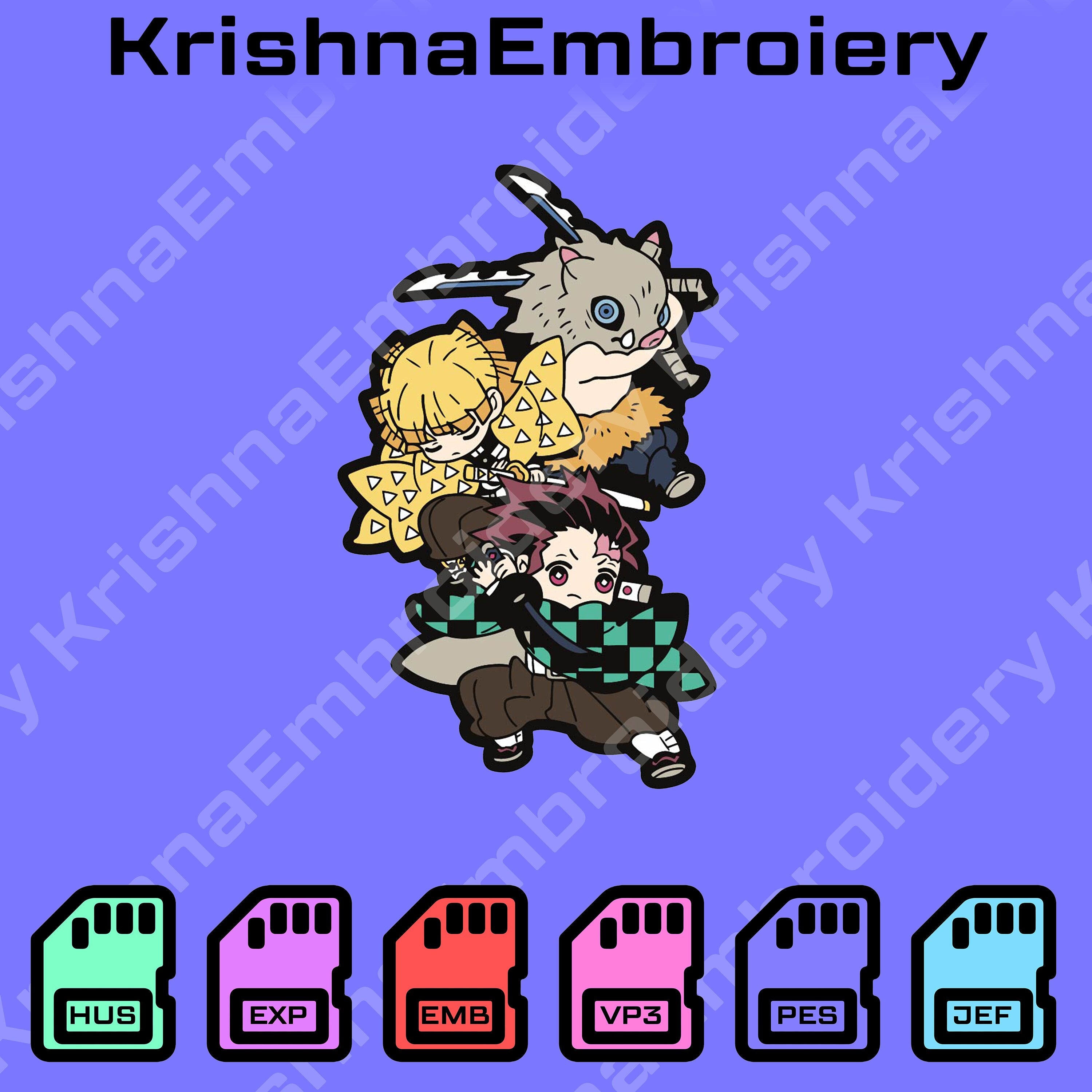 Anime Inspired Embroidery Design Machine Embroidery Design - Etsy Anime Inspired Embroidery Design Machine Embroidery Design - Etsy