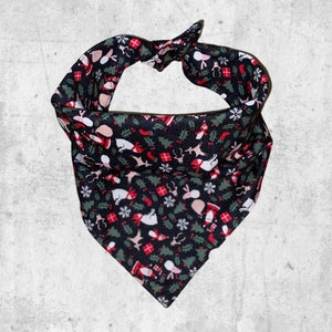 Christmas trees snowflakes dog bandana