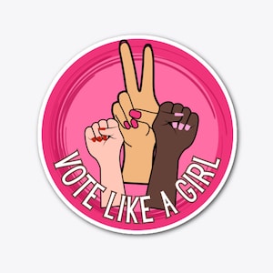 Girl Power Sticker