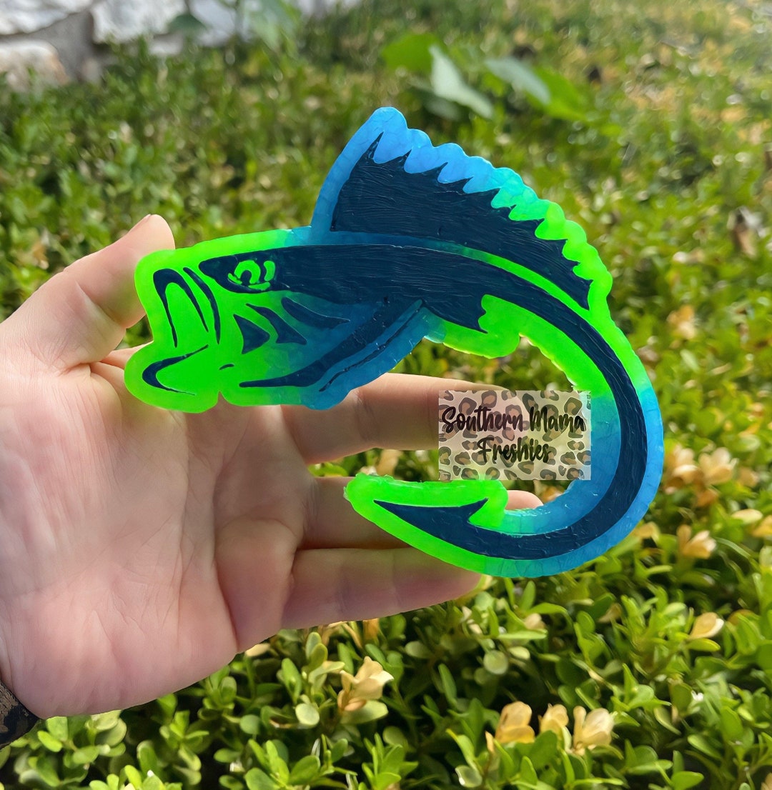 Bass Fish Hook Car Freshie Car Air Freshener Etsy