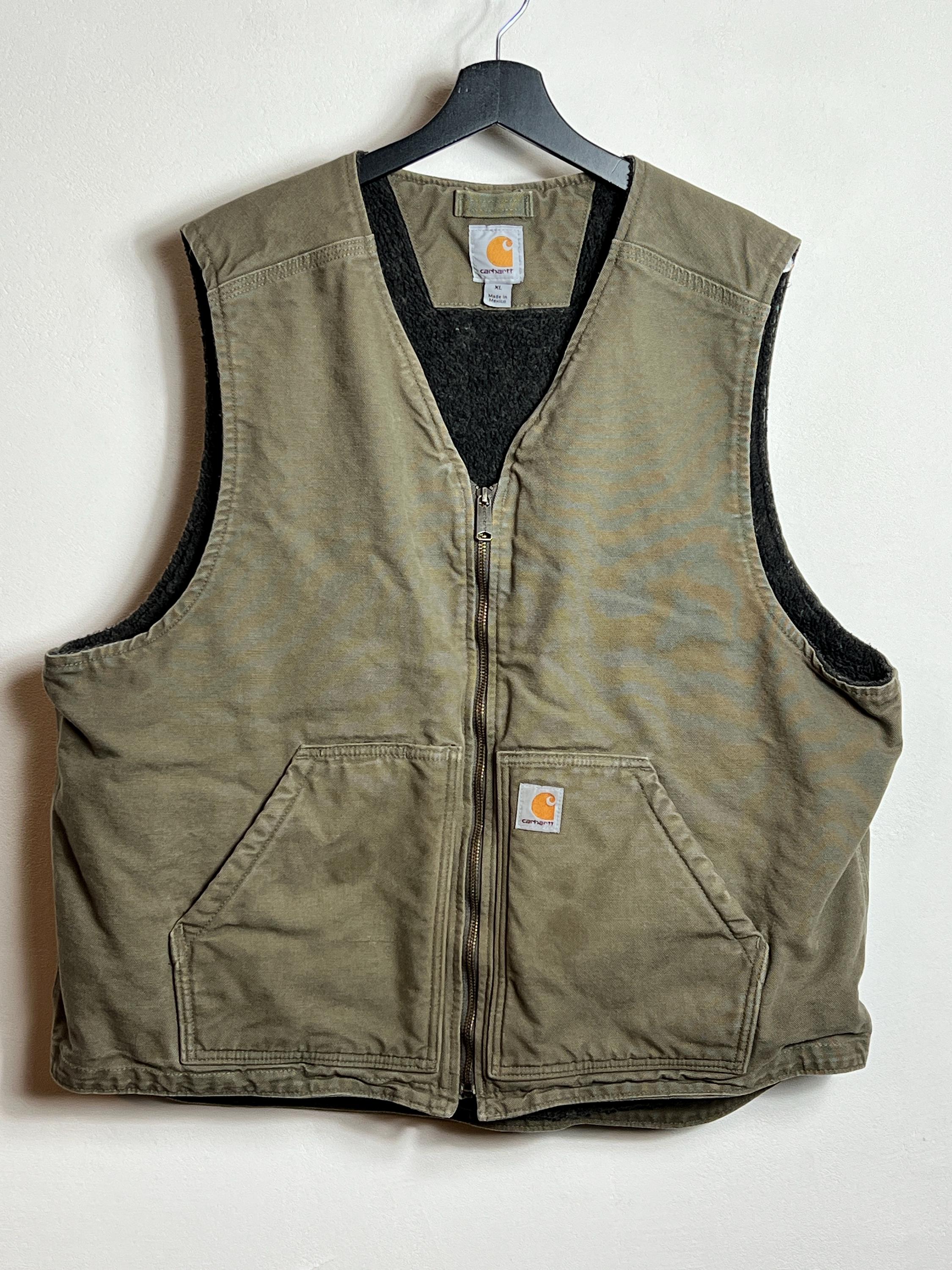 CARHARTT 美品 DUCK VEST USA XL OLIVE グリーン il_fullxfull.6799046320_73yw.jpg
