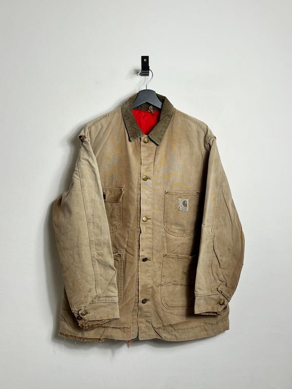90s usa製　Carhartt chore coat duck jaket 90s USA製 Carhartt Michigan Chore Coat Duck Chore Jacket | DESERTSNOW