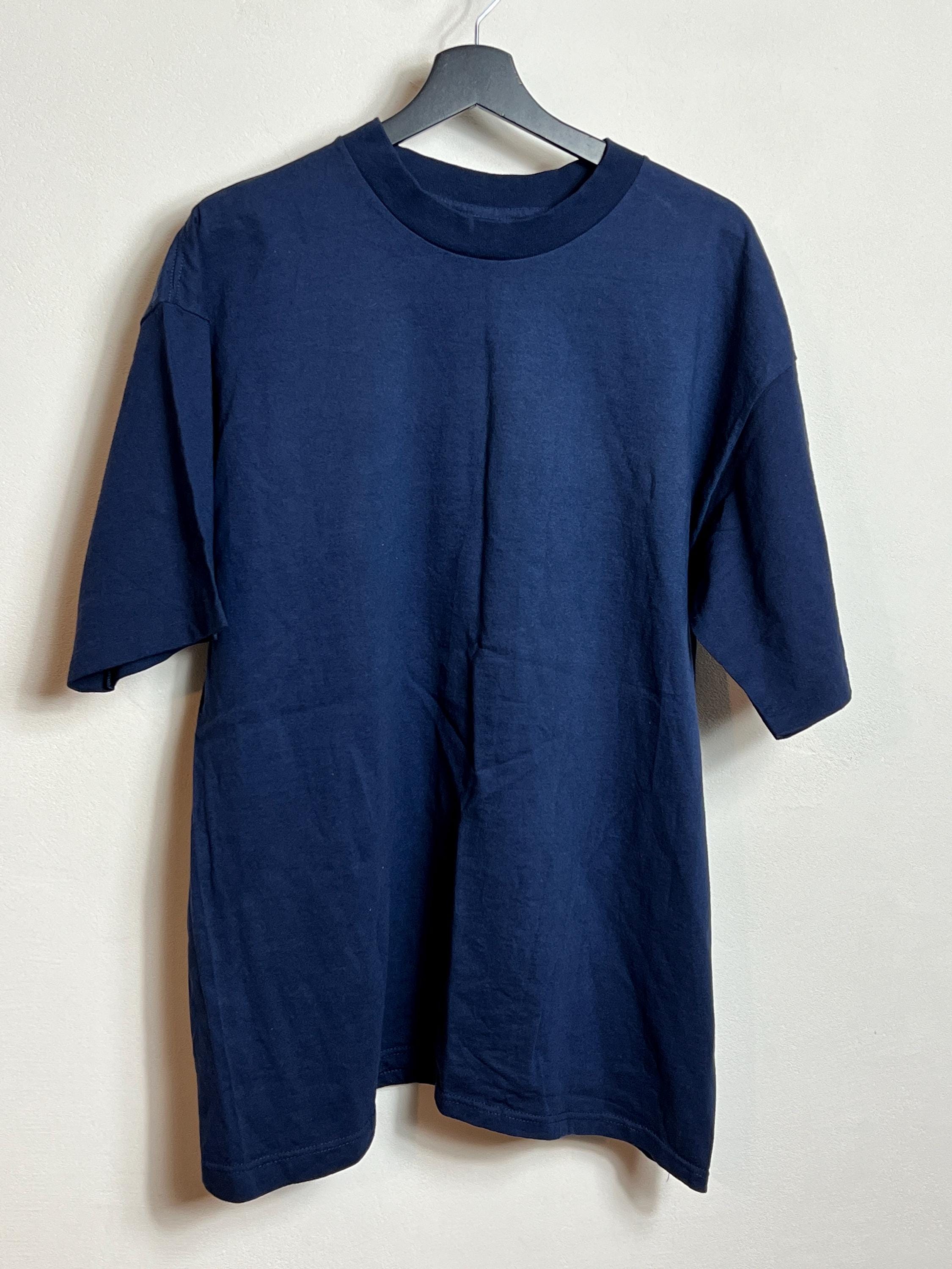 90s クイックシルバー USA製 シングルステッチ Tシャツ XL ヴィンテージ クイックシルバー 無地 Tシャツ XL ブルー 90年代