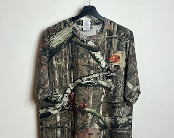 Mossy Oak Realtree T Shirt L Camouflage Wood Tarn Skate