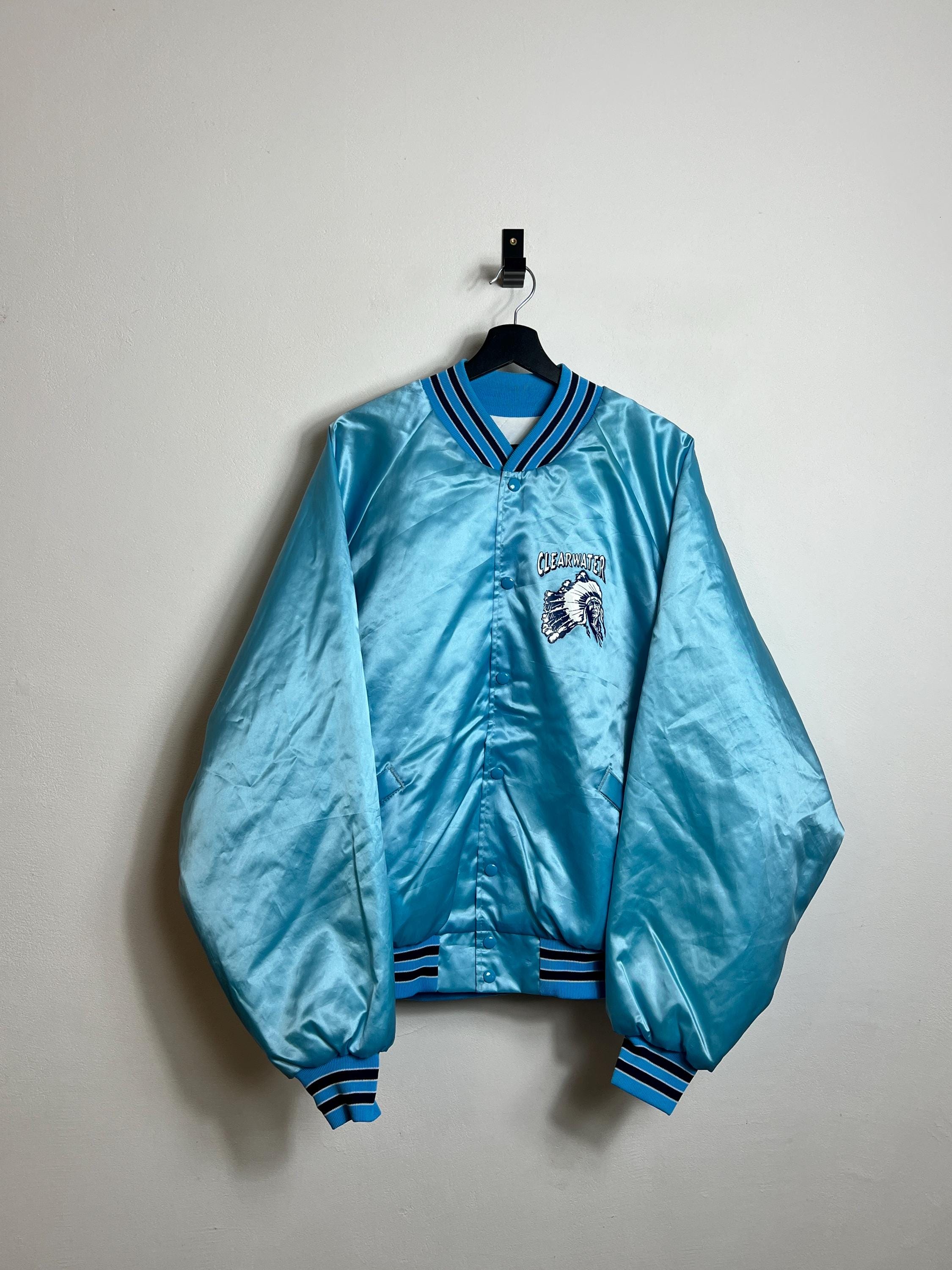 Vintage King Louie Jacket XXL Light Blue 2XL College