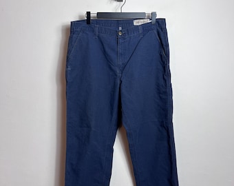 Carhartt Single Knee Pants XL 38x32 navy blue Carpenter Workwear