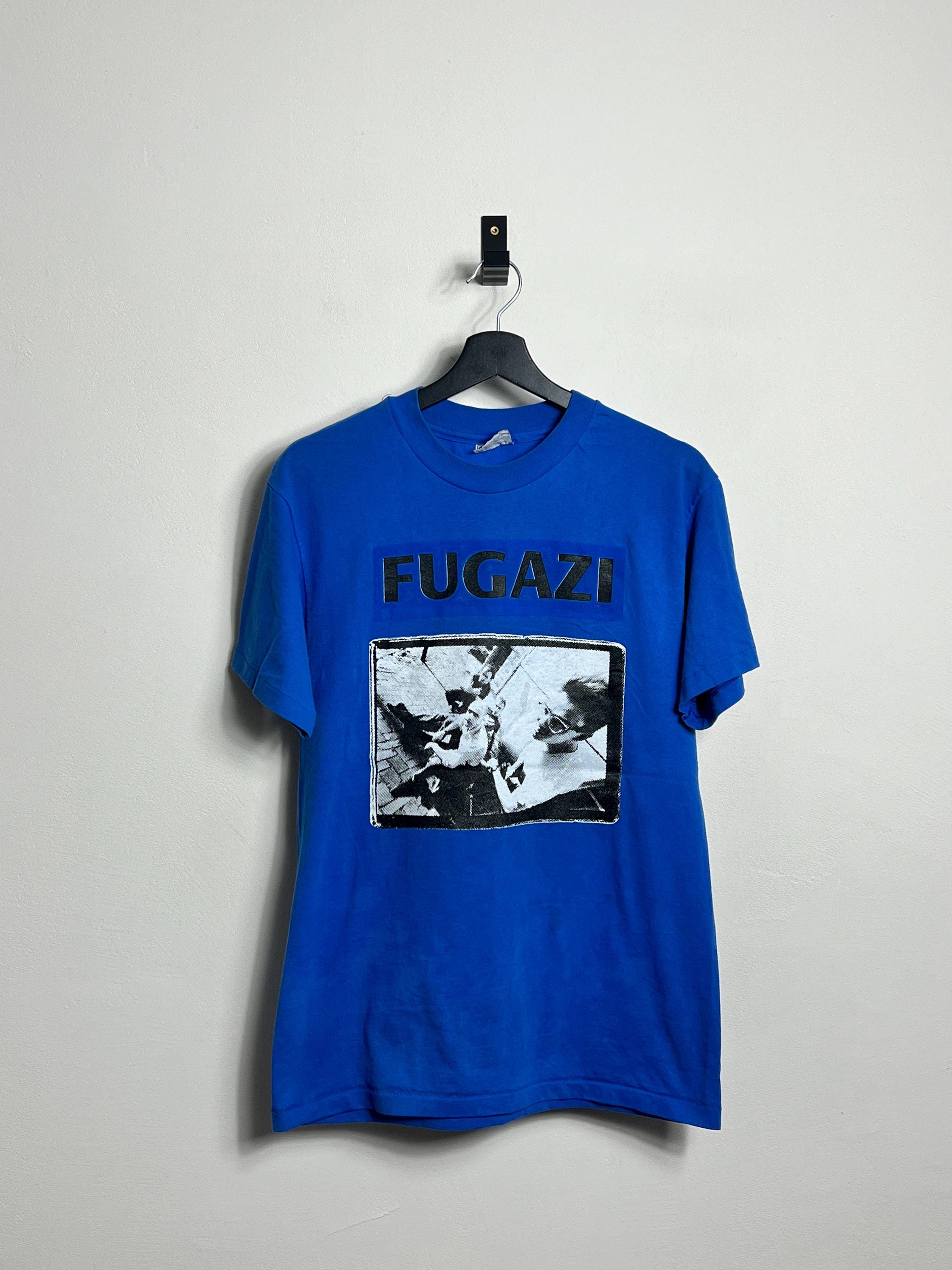 Fugazi Band T Shirt S / Meter Blue Screen Print Minor Threat