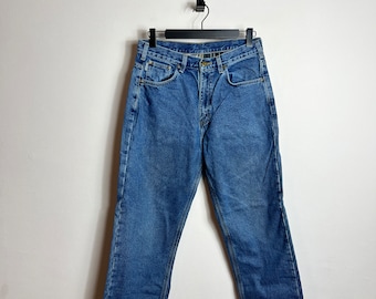 Vaqueros Carhartt forrados de tartán M 34x34 azul