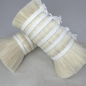 Goat Hair, Natural, crafts, braiding, ropes, pottery, tassels, masks, dolls