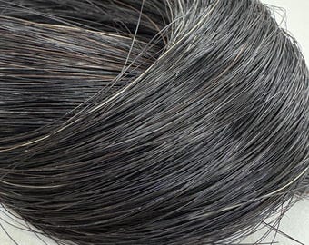 Natural Tail Horsehair Black
