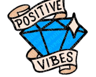Positive Vibes Sticker