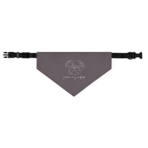 Pardon my English Bulldog Bandana Collar