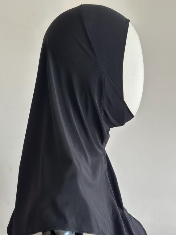 hijab under cap neck cover