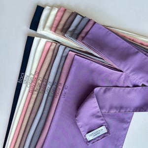Niqab Face Veil in Multiple Colors - Premium Crepe Egyptian Silk - Lightweight, Breathable, Modest image 3