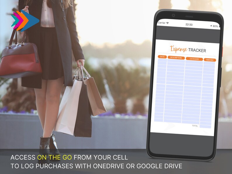 Daily Expense Tracker, Spending Tracker, Minimalist Transaction Log