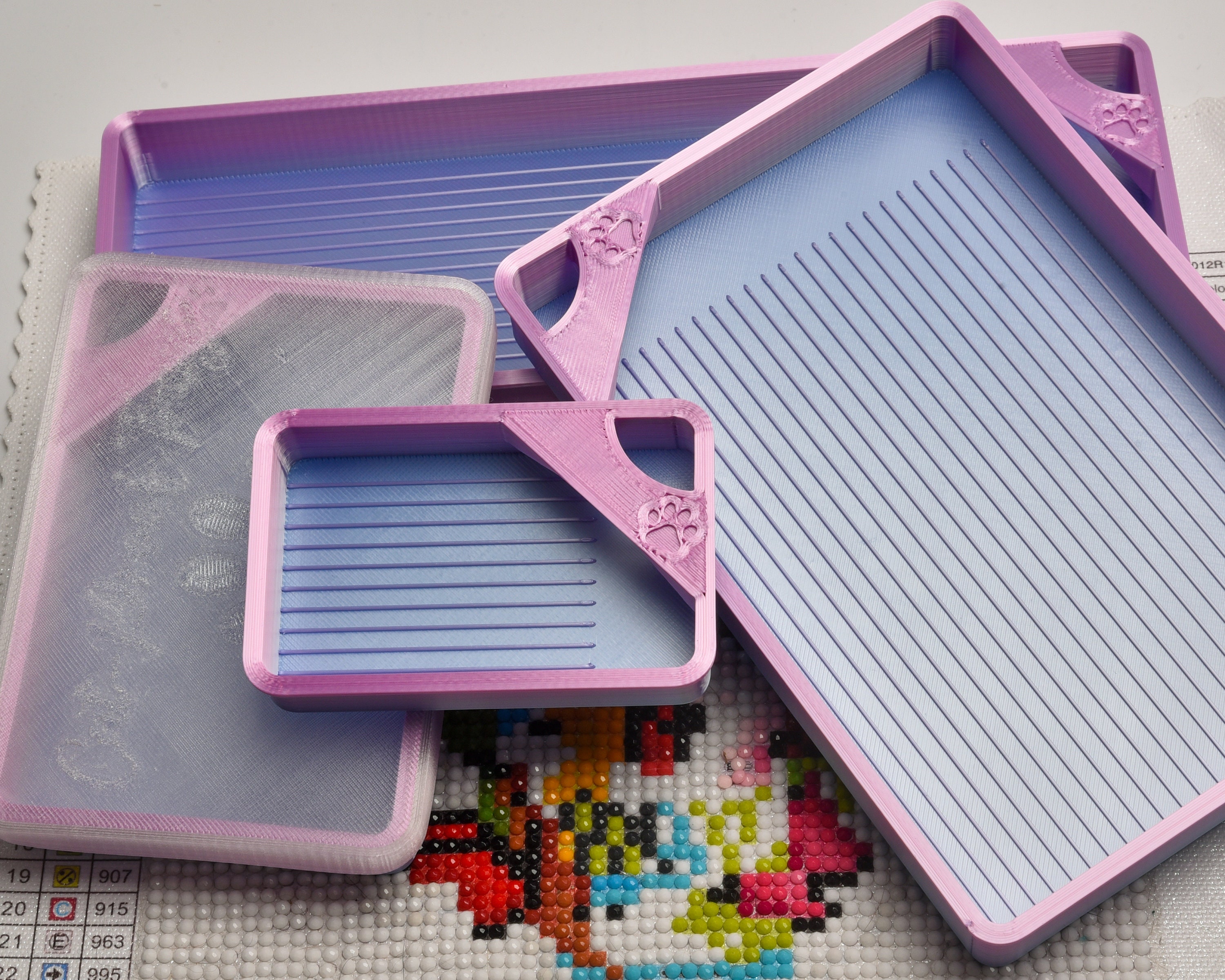 ☆Unboxing Firefly Diamond Art☆ ‐ my very FIRST trays. These are the most  innovative 3d printed trays 