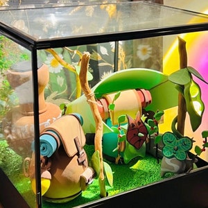 The Legend of Zelda decoration night light with glass cover, luminous Korok  bean lamp, Gaming Zelda Scene restoration, Zelda gifts