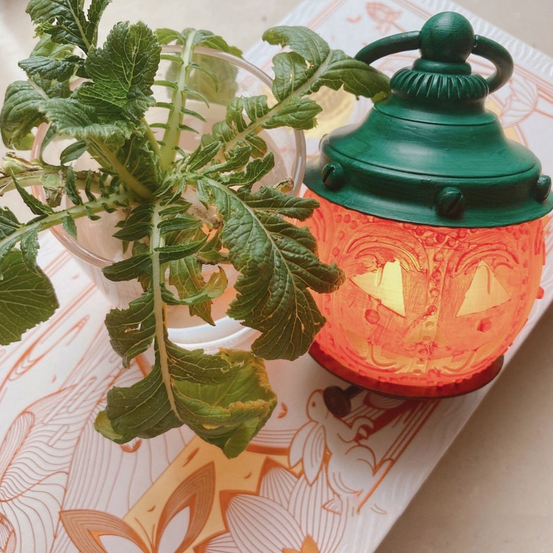 Bloodborne Hand Lantern Portable Lantern Halloween Pumpkin Etsy