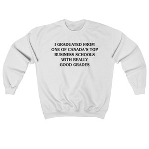 Nathan for You - I Graduated From one of Canada's Top Business Schools - Nathan Fielder Dumb Starbucks Summit Ice Crewneck Sweatshirt