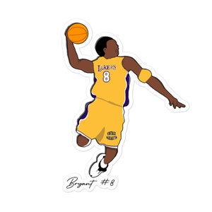 Kobe #8 Minimalist Sticker