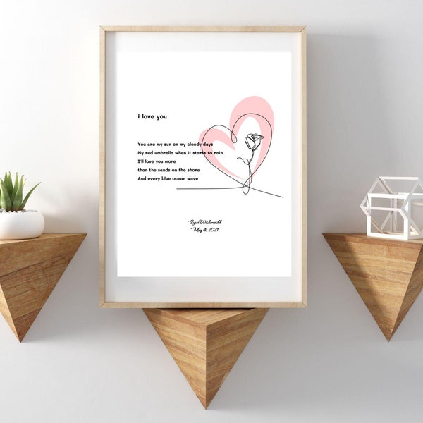 Best Friend Poem Etsy