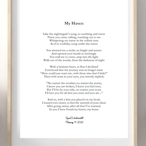 Meu Refúgio | Poema de Amor, Poema de Marido, Poema de Namorado, Poema de Melhor Amigo, Poema de Casal
