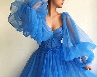 Puffy Prom Dress - Etsy