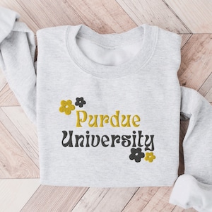 Custom University Sweatshirt Embroidered, Custom Crewneck Sweatshirt, College Sweater, Sorority Sweatshirt Embroidered